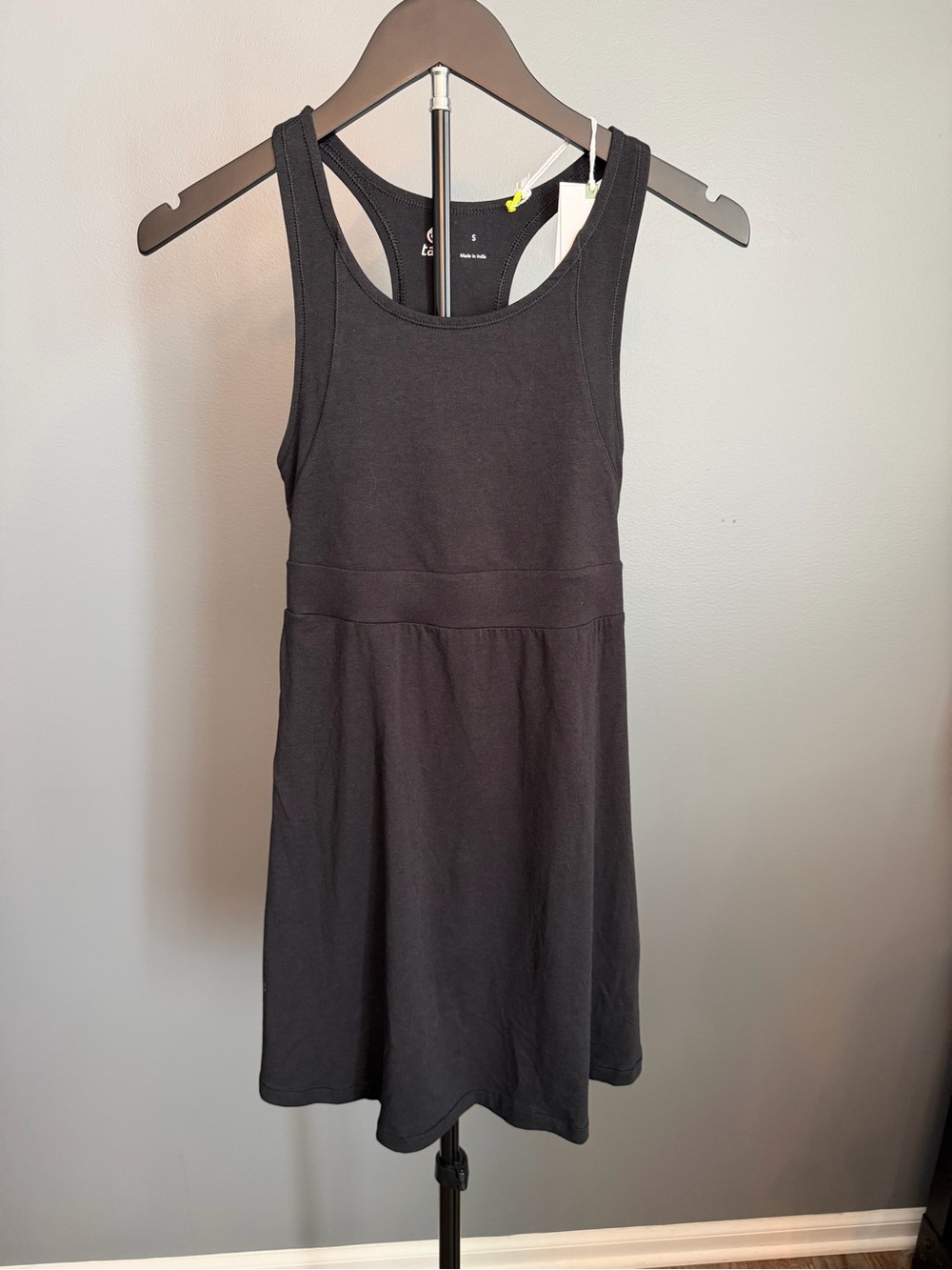 TASC Black Racerback Tank Dress